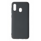 Newface Samsung Galaxy A20 Kılıf Nano içi Kadife Silikon - Gri Newface Samsung Galaxy A20 Kılıf Nano içi Kadife Silikon - Gri