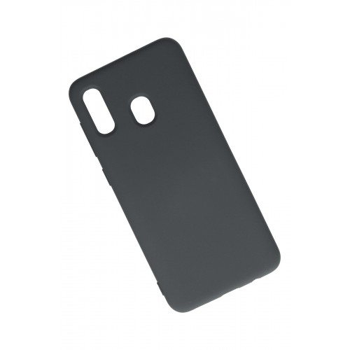 Newface Samsung Galaxy A20 Kılıf Nano içi Kadife Silikon - Gri Newface Samsung Galaxy A20 Kılıf Nano içi Kadife Silikon - Gri