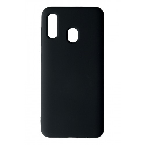 Newface Samsung Galaxy A30 Kılıf Nano içi Kadife Silikon - Siyah Newface Samsung Galaxy A30 Kılıf Nano içi Kadife Silikon - Siyah