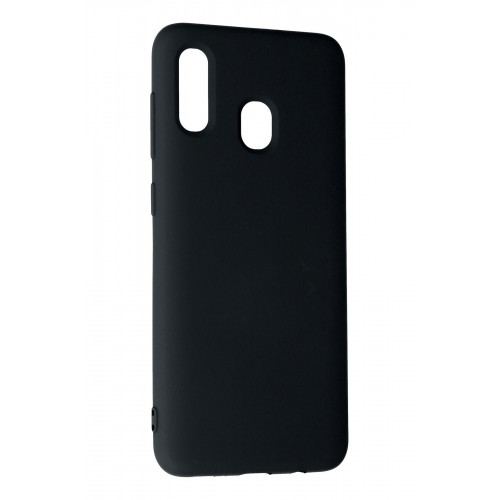 Newface Samsung Galaxy A30 Kılıf Nano içi Kadife Silikon - Siyah Newface Samsung Galaxy A30 Kılıf Nano içi Kadife Silikon - Siyah