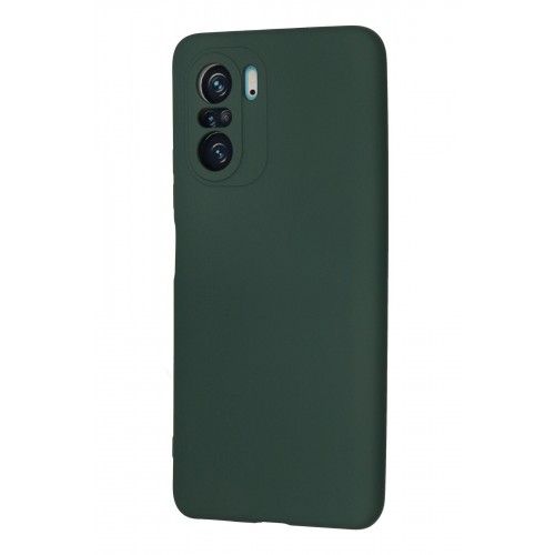 Newface Xiaomi Poco F3 Kılıf Nano içi Kadife Silikon - Koyu Yeşil Newface Xiaomi Poco F3 Kılıf Nano içi Kadife Silikon - Koyu Yeşil