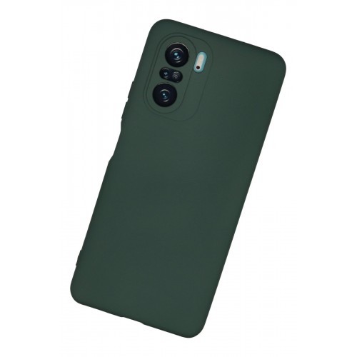 Newface Xiaomi Poco F3 Kılıf Nano içi Kadife Silikon - Koyu Yeşil Newface Xiaomi Poco F3 Kılıf Nano içi Kadife Silikon - Koyu Yeşil