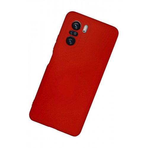 Newface Xiaomi Redmi K40 Kılıf Nano içi Kadife Silikon - Kırmızı Newface Xiaomi Redmi K40 Kılıf Nano içi Kadife Silikon - Kırmızı
