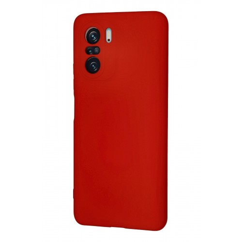 Newface Xiaomi Redmi K40 Kılıf Nano içi Kadife Silikon - Kırmızı Newface Xiaomi Redmi K40 Kılıf Nano içi Kadife Silikon - Kırmızı