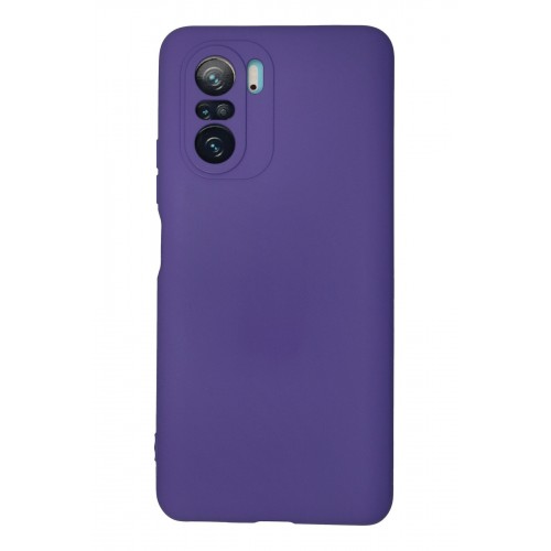 Newface Xiaomi Redmi K40 Kılıf Nano içi Kadife  Silikon - Mor
