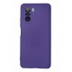 Newface Xiaomi Redmi K40 Kılıf Nano içi Kadife  Silikon - Mor