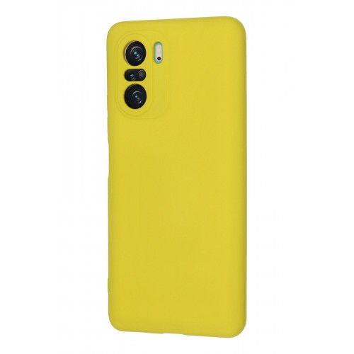 Newface Xiaomi Redmi K40 Pro Kılıf Nano içi Kadife Silikon - Sarı Newface Xiaomi Redmi K40 Pro Kılıf Nano içi Kadife Silikon - Sarı