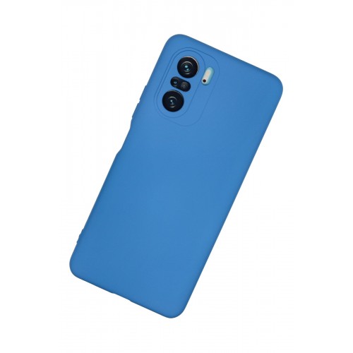 Newface Xiaomi Redmi K40 Pro Kılıf Nano içi Kadife Silikon - Mavi Newface Xiaomi Redmi K40 Pro Kılıf Nano içi Kadife Silikon - Mavi