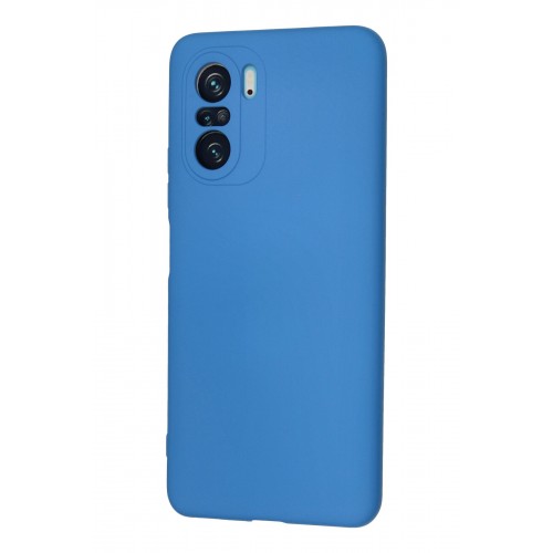 Newface Xiaomi Redmi K40 Pro Kılıf Nano içi Kadife Silikon - Mavi Newface Xiaomi Redmi K40 Pro Kılıf Nano içi Kadife Silikon - Mavi