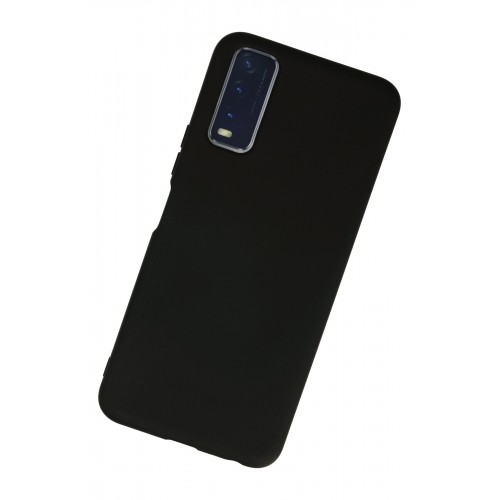 Newface Vivo Y20 Kılıf Nano içi Kadife Silikon - Siyah Newface Vivo Y20 Kılıf Nano içi Kadife Silikon - Siyah