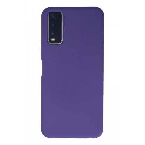 Newface Vivo Y20 Kılıf Nano içi Kadife Silikon - Mor Newface Vivo Y20 Kılıf Nano içi Kadife Silikon - Mor