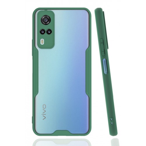 Newface Vivo Y51 Kılıf Platin Silikon - Yeşil Newface Vivo Y51 Kılıf Platin Silikon - Yeşil