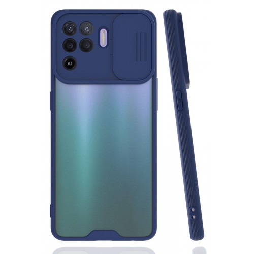 Newface Oppo Reno 5 Lite Kılıf Platin Kamera Koruma Silikon - Lacivert Newface Oppo Reno 5 Lite Kılıf Platin Kamera Koruma Silikon - Lacivert