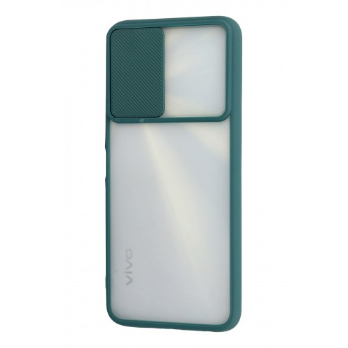 Newface Vivo Y11S Kılıf Palm Buzlu Kamera Sürgülü Silikon - Yeşil Newface Vivo Y11S Kılıf Palm Buzlu Kamera Sürgülü Silikon - Yeşil