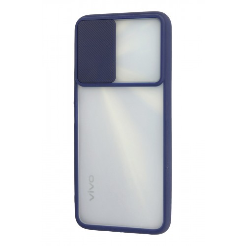 Newface Vivo Y11S Kılıf Palm Buzlu Kamera Sürgülü Silikon - Lacivert Newface Vivo Y11S Kılıf Palm Buzlu Kamera Sürgülü Silikon - Lacivert