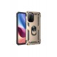 Newface Xiaomi Redmi K40 Kılıf Sofya Yüzüklü Silikon Kapak - Gold Newface Xiaomi Redmi K40 Kılıf Sofya Yüzüklü Silikon Kapak - Gold