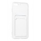 Newface iPhone 8 Plus Kılıf Kart Şeffaf Silikon - Şeffaf Newface iPhone 8 Plus Kılıf Kart Şeffaf Silikon - Şeffaf