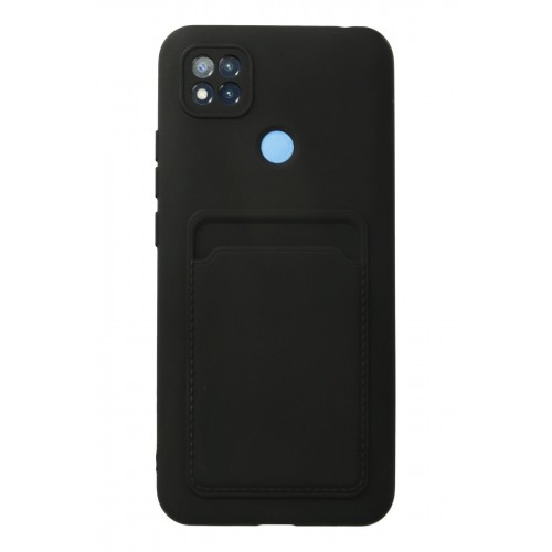 Newface Xiaomi Redmi 9C Kılıf Kelvin Kartvizitli Silikon - Siyah Newface Xiaomi Redmi 9C Kılıf Kelvin Kartvizitli Silikon - Siyah