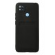 Newface Xiaomi Redmi 9C Kılıf Kelvin Kartvizitli Silikon - Siyah Newface Xiaomi Redmi 9C Kılıf Kelvin Kartvizitli Silikon - Siyah