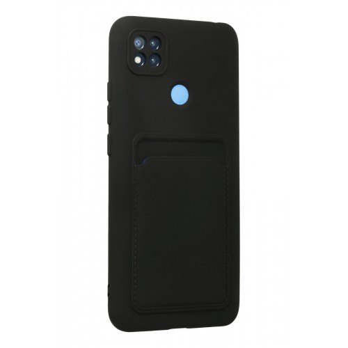 Newface Xiaomi Redmi 9C Kılıf Kelvin Kartvizitli Silikon - Siyah Newface Xiaomi Redmi 9C Kılıf Kelvin Kartvizitli Silikon - Siyah