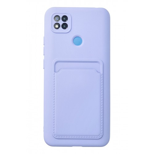 Newface Xiaomi Redmi 9C Kılıf Kelvin Kartvizitli Silikon - Lila Newface Xiaomi Redmi 9C Kılıf Kelvin Kartvizitli Silikon - Lila