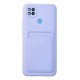 Newface Xiaomi Redmi 9C Kılıf Kelvin Kartvizitli Silikon - Lila Newface Xiaomi Redmi 9C Kılıf Kelvin Kartvizitli Silikon - Lila