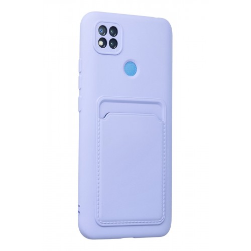 Newface Xiaomi Redmi 9C Kılıf Kelvin Kartvizitli Silikon - Lila Newface Xiaomi Redmi 9C Kılıf Kelvin Kartvizitli Silikon - Lila