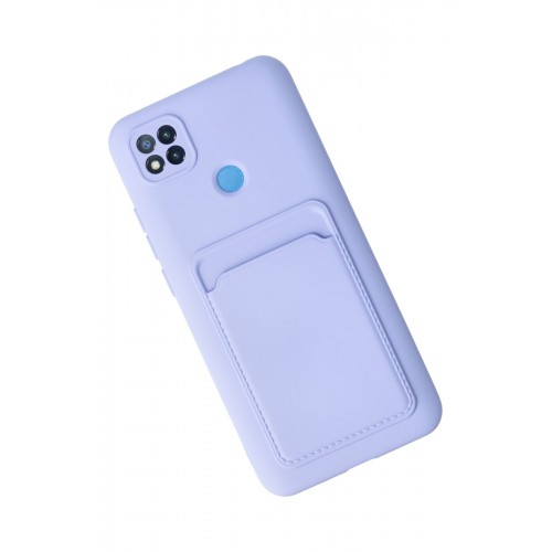 Newface Xiaomi Redmi 9C Kılıf Kelvin Kartvizitli Silikon - Lila Newface Xiaomi Redmi 9C Kılıf Kelvin Kartvizitli Silikon - Lila