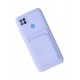 Newface Xiaomi Redmi 9C Kılıf Kelvin Kartvizitli Silikon - Lila Newface Xiaomi Redmi 9C Kılıf Kelvin Kartvizitli Silikon - Lila
