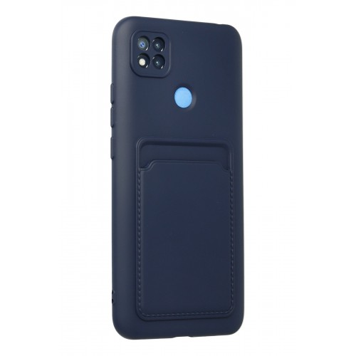 Newface Xiaomi Redmi 9C Kılıf Kelvin Kartvizitli Silikon - Lacivert Newface Xiaomi Redmi 9C Kılıf Kelvin Kartvizitli Silikon - Lacivert