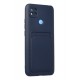 Newface Xiaomi Redmi 9C Kılıf Kelvin Kartvizitli Silikon - Lacivert Newface Xiaomi Redmi 9C Kılıf Kelvin Kartvizitli Silikon - Lacivert