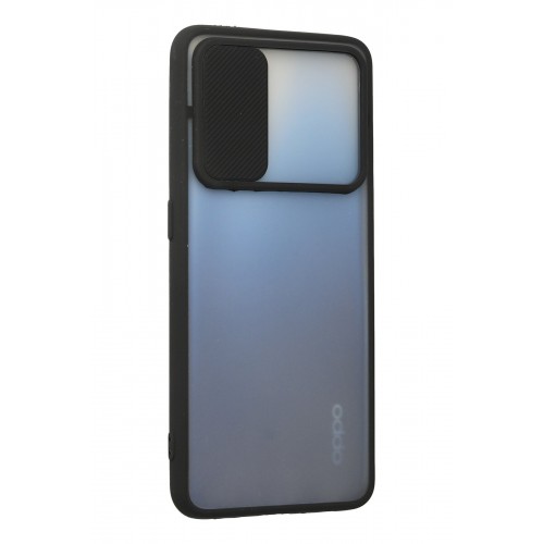 Newface Oppo A74 4G Kılıf Palm Buzlu Kamera Sürgülü Silikon - Siyah Newface Oppo A74 4G Kılıf Palm Buzlu Kamera Sürgülü Silikon - Siyah