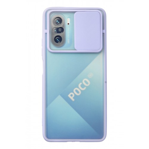 Newface Xiaomi Mi 11i Kılıf Palm Buzlu Kamera Sürgülü Silikon - Lila Newface Xiaomi Mi 11i Kılıf Palm Buzlu Kamera Sürgülü Silikon - Lila