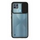 Newface Realme C21 Kılıf Palm Buzlu Kamera Sürgülü Silikon - Siyah Newface Realme C21 Kılıf Palm Buzlu Kamera Sürgülü Silikon - Siyah