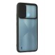 Newface Realme C21 Kılıf Palm Buzlu Kamera Sürgülü Silikon - Siyah Newface Realme C21 Kılıf Palm Buzlu Kamera Sürgülü Silikon - Siyah