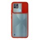 Newface Realme C21 Kılıf Palm Buzlu Kamera Sürgülü Silikon - Kırmızı Newface Realme C21 Kılıf Palm Buzlu Kamera Sürgülü Silikon - Kırmızı
