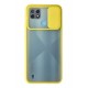 Newface Realme C21 Kılıf Palm Buzlu Kamera Sürgülü Silikon - Sarı Newface Realme C21 Kılıf Palm Buzlu Kamera Sürgülü Silikon - Sarı