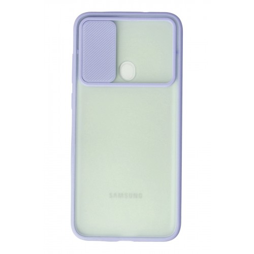 Newface Samsung Galaxy A11 Kılıf Palm Buzlu Kamera Sürgülü Silikon - Lila Newface Samsung Galaxy A11 Kılıf Palm Buzlu Kamera Sürgülü Silikon - Lila