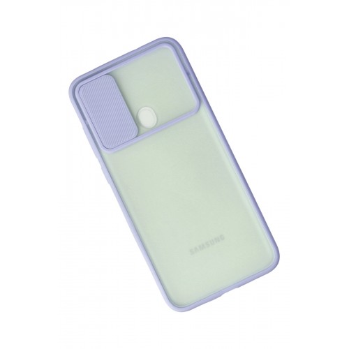 Newface Samsung Galaxy A11 Kılıf Palm Buzlu Kamera Sürgülü Silikon - Lila Newface Samsung Galaxy A11 Kılıf Palm Buzlu Kamera Sürgülü Silikon - Lila