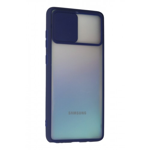 Newface Samsung Galaxy A81 / Note 10 Lite Kılıf Palm Buzlu Kamera Sürgülü Silikon - Lacivert Newface Samsung Galaxy A81 / Note 10 Lite Kılıf Palm Buzlu Kamera Sürgülü Silikon - Lacivert