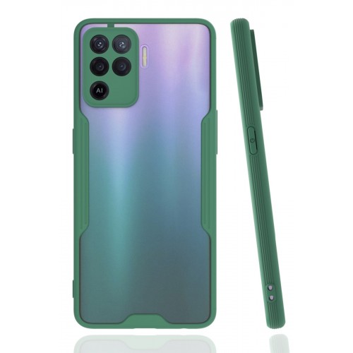 Newface Oppo Reno 5 Lite Kılıf Platin Silikon - Yeşil Newface Oppo Reno 5 Lite Kılıf Platin Silikon - Yeşil