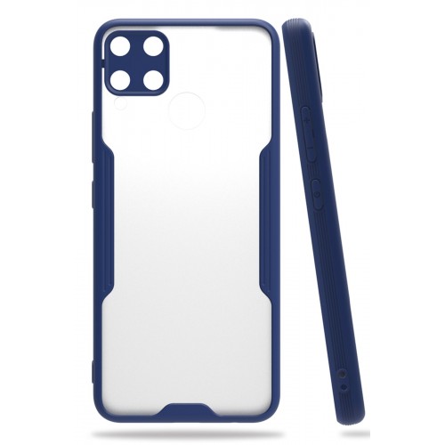 Newface Realme C15 Kılıf Platin Silikon - Lacivert Newface Realme C15 Kılıf Platin Silikon - Lacivert
