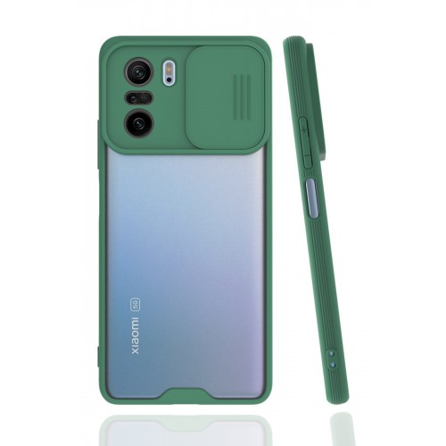 Newface Xiaomi Mi 11i Kılıf Platin Kamera Koruma Silikon - Yeşil Newface Xiaomi Mi 11i Kılıf Platin Kamera Koruma Silikon - Yeşil