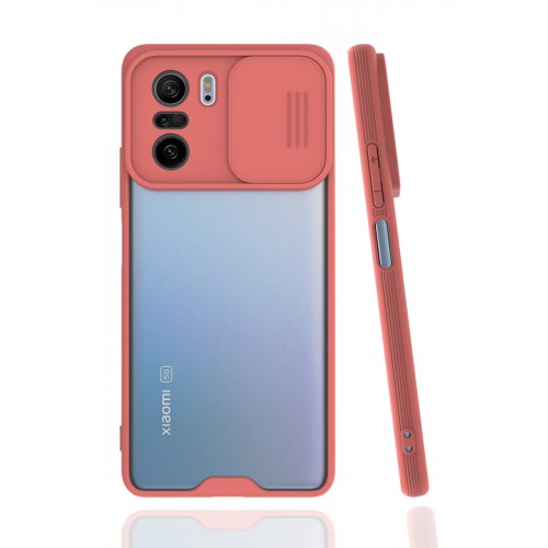 Newface Xiaomi Poco F3 Kılıf Platin Kamera Koruma Silikon - Pembe Newface Xiaomi Poco F3 Kılıf Platin Kamera Koruma Silikon - Pembe