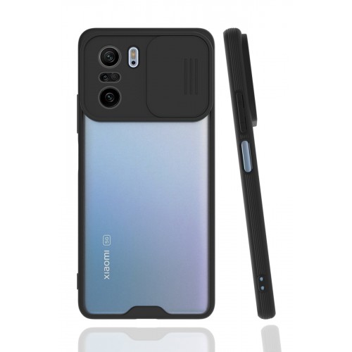 Newface Xiaomi Poco F3 Kılıf Platin Kamera Koruma Silikon - Siyah Newface Xiaomi Poco F3 Kılıf Platin Kamera Koruma Silikon - Siyah