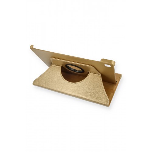 Newface Samsung Galaxy T500 Tab A7 10.4 Kılıf 360 Tablet Deri Kılıf - Gold Newface Samsung Galaxy T500 Tab A7 10.4 Kılıf 360 Tablet Deri Kılıf - Gold