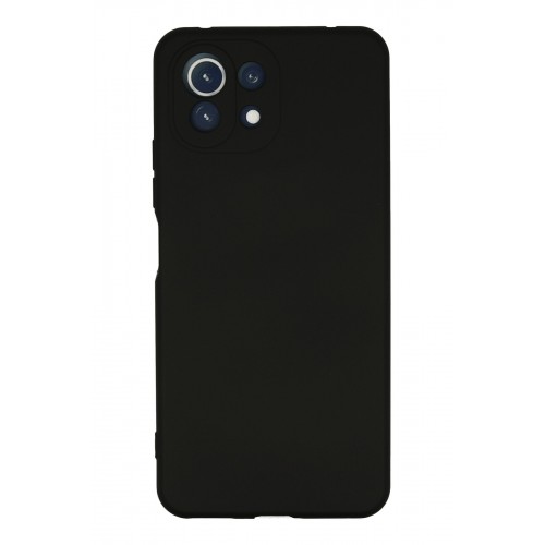 Newface Xiaomi Mİ 11 Lite Kılıf Nano içi Kadife Silikon - Siyah Newface Xiaomi Mİ 11 Lite Kılıf Nano içi Kadife Silikon - Siyah