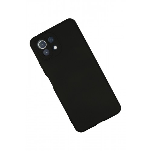 Newface Xiaomi Mİ 11 Lite Kılıf Nano içi Kadife Silikon - Siyah Newface Xiaomi Mİ 11 Lite Kılıf Nano içi Kadife Silikon - Siyah