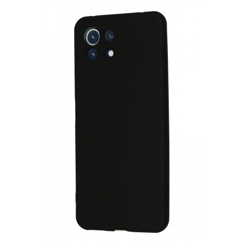 Newface Xiaomi Mİ 11 Lite Kılıf Nano içi Kadife Silikon - Siyah Newface Xiaomi Mİ 11 Lite Kılıf Nano içi Kadife Silikon - Siyah