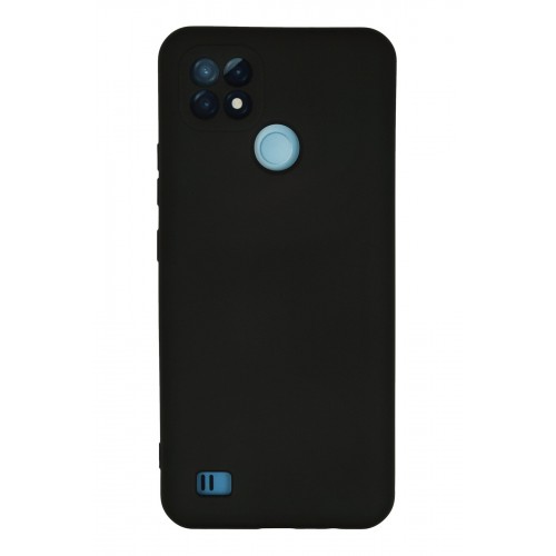 Newface Realme C21 Kılıf Nano içi Kadife Silikon - Siyah Newface Realme C21 Kılıf Nano içi Kadife Silikon - Siyah